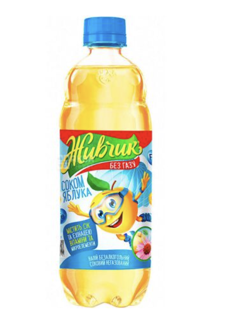 Напій негаз. Живчик Яблуко 0.5 л ПЕТ